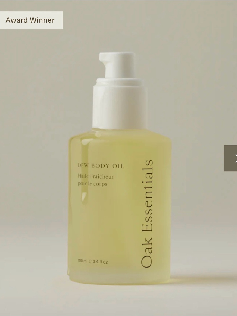 Oak Essentials Dew Body Oil ~ MOISTURIZE • NOURISH • GLOW
